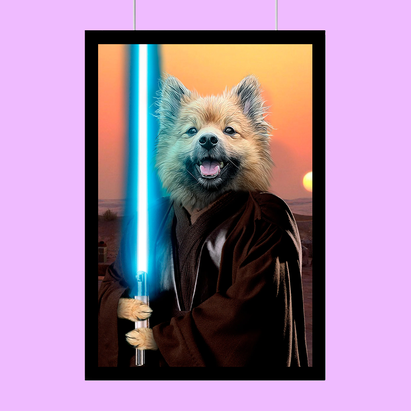 Kenobi Star Wars - Custom Pet Portrait ii